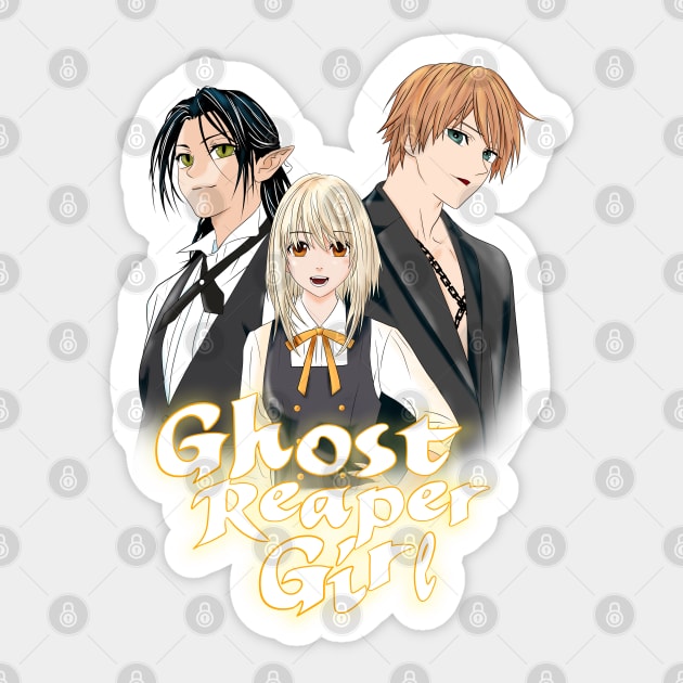 Ghost Reaper Girl Sticker by Nykos